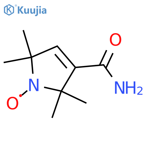 3-Carbamoyl-2,2,5,5-tetramethyl-3-pyrrolin-1-yloxy structure