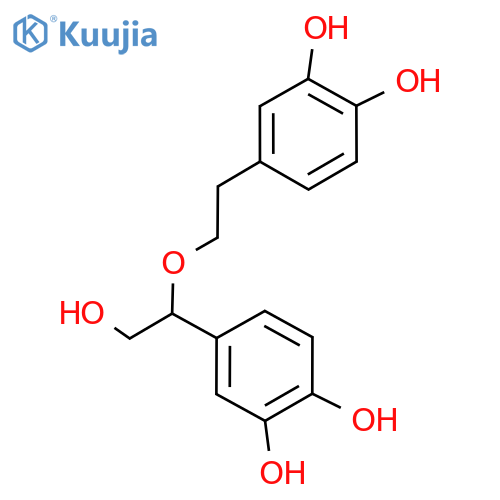 1,2-Benzenediol, 4-[1-[2-(3,4-dihydroxyphenyl)ethoxy]-2-hydroxyethyl]- structure