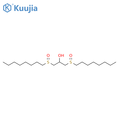 1-[2-hydroxy-3-(octane-1-sulfinyl)propanesulfinyl]octane structure