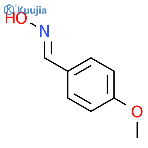 4-Methoxy-benzaldehyde oxime structure