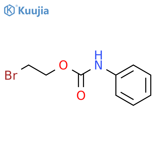 2-Bromoethyl n-phenylcarbamate structure