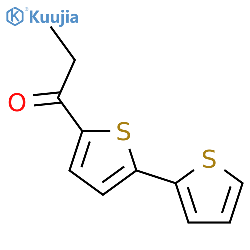 1-Propanone,1-[2,2'-bithiophen]-5-yl- structure