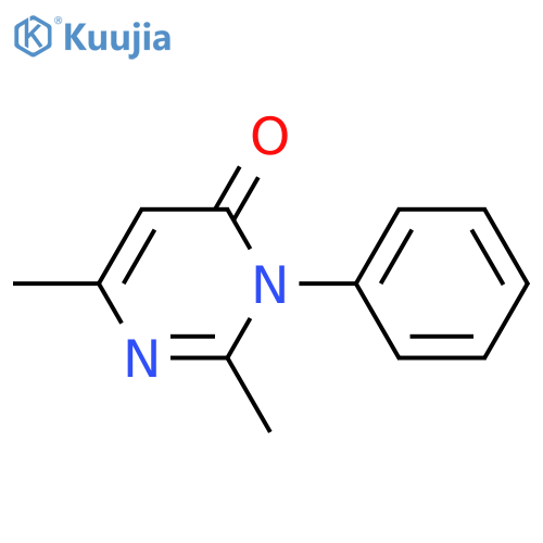 4(3H)-Pyrimidinone, 2,6-dimethyl-3-phenyl- structure