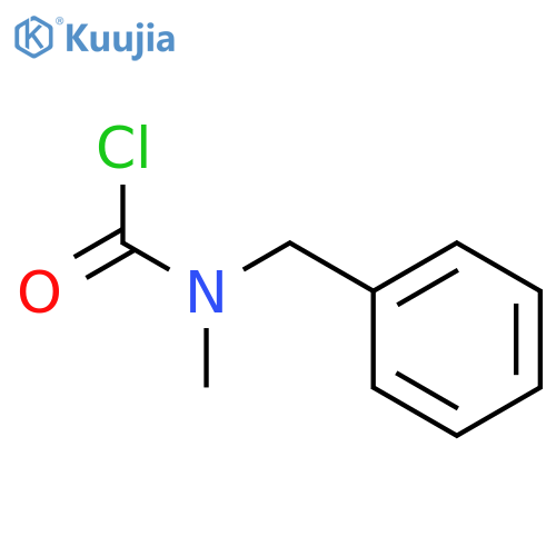 N-benzyl-N-methylcarbamoyl chloride structure