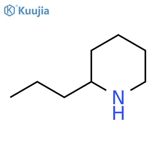 2-Propylpiperidine structure