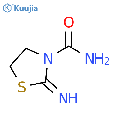 3-Thiazolidinecarboxamide,2-imino-(9CI) structure