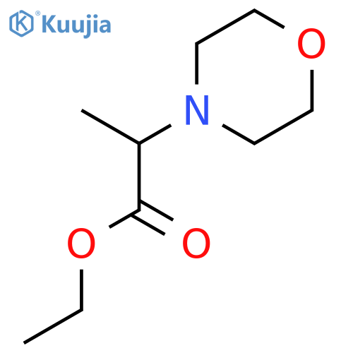 Ethyl 2-morpholin-4-ylpropanoate structure