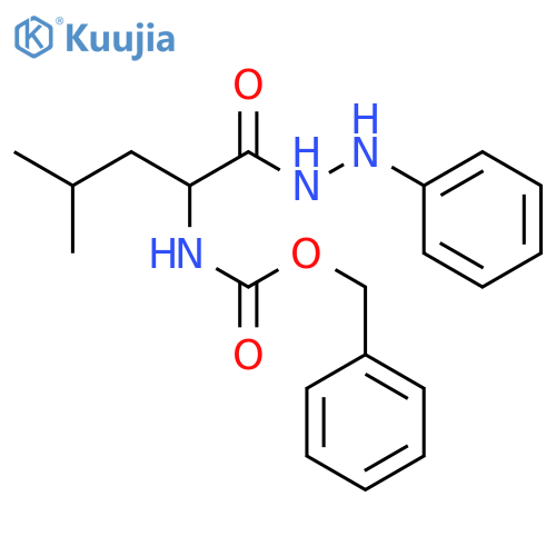 L-Leucine,N-[(phenylmethoxy)carbonyl]-, 2-phenylhydrazide structure