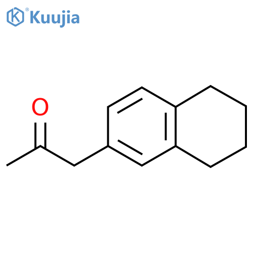 1-(5,6,7,8-Tetrahydronaphthalen-2-yl)propan-2-one structure