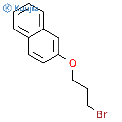 Naphthalene, 2-(3-bromopropoxy)- structure