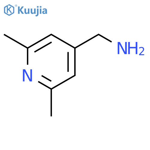 (2,6-Dimethylpyridin-4-yl)methanamine structure