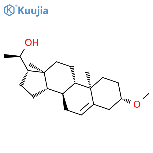 Pregn-5-en-20-ol, 3-methoxy-, (3b,20R)- structure