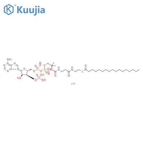 Heptadecanoyl Coenzyme A (lithium salt) structure