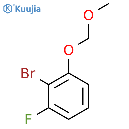 2-Bromo-1-fluoro-3-(methoxymethoxy)benzene structure