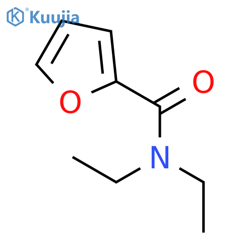 N,N-diethylfuran-2-carboxamide structure