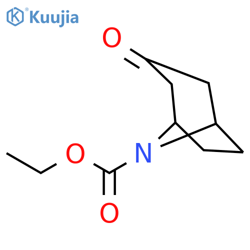 Ethyl 3-oxo-8-azabicyclo[3.2.1]octane-8-carboxylate structure