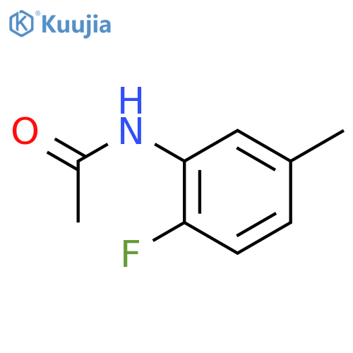 Acetamide, N-(2-fluoro-5-methylphenyl)- structure