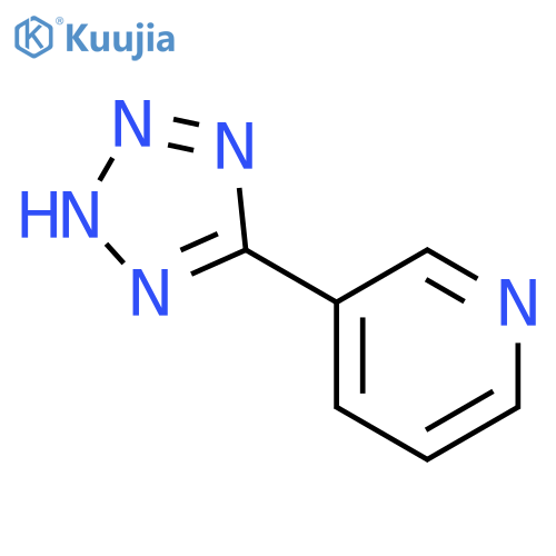 3-(2H-Tetrazol-5-yl)pyridine structure