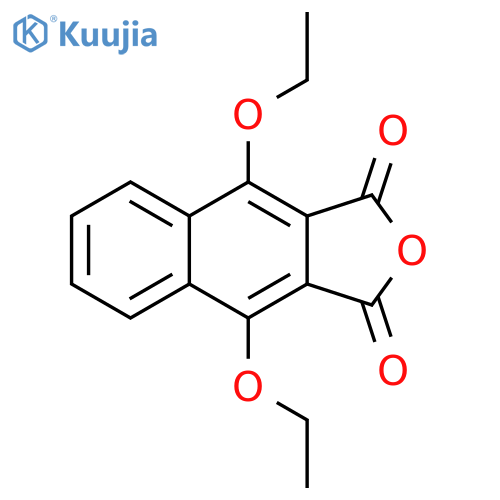 4,9-bis(ethyloxy)naphtho[2,3-c]furan-1,3-dione structure