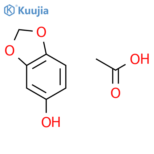 Sesamol Acetate structure