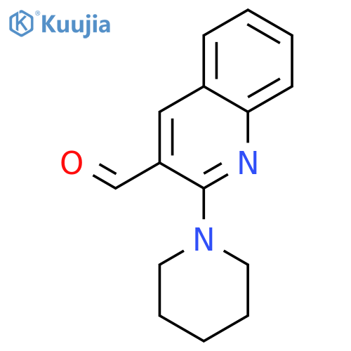 2-(Piperidin-1-yl)quinoline-3-carbaldehyde structure