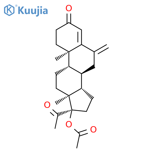 6-Methylene Progesterone Acetate structure