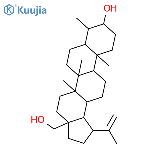 24-Nor-20(29)-lupene-3,28-diol; 3β-form structure