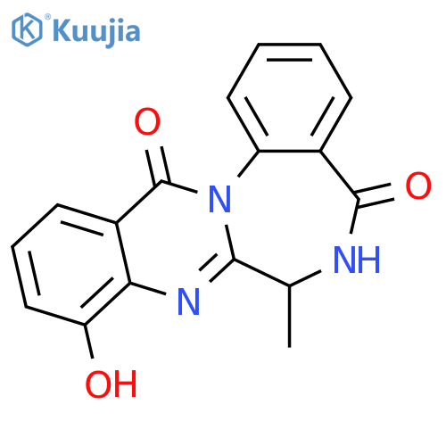 Circumdatin C; Deoxy, 15-hydroxy structure