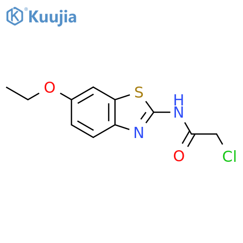 2-Chloro-N-(6-Ethoxy-1,3-Benzothiazol-2-Yl)Acetamide structure
