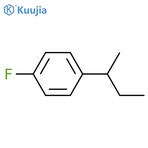 Benzene,1-fluoro-4-[(1R)-1-methylpropyl]- structure