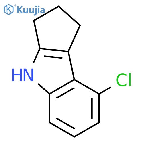 8-chloro-1,2,3,4-tetrahydro-Cyclopent[b]indole structure