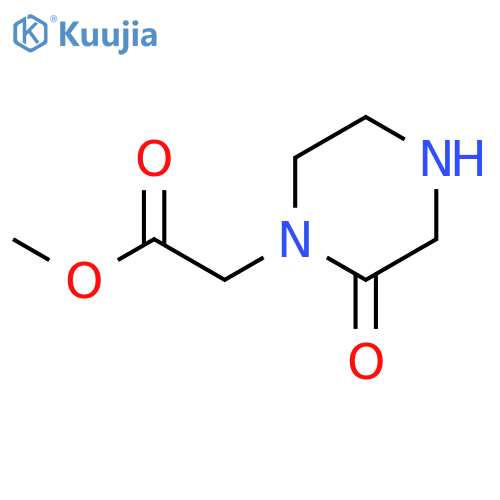 Methyl (2-Oxopiperazin-1-yl)acetate Hydrochloride structure