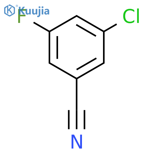 3-Chloro-5-fluorobenzonitrile structure