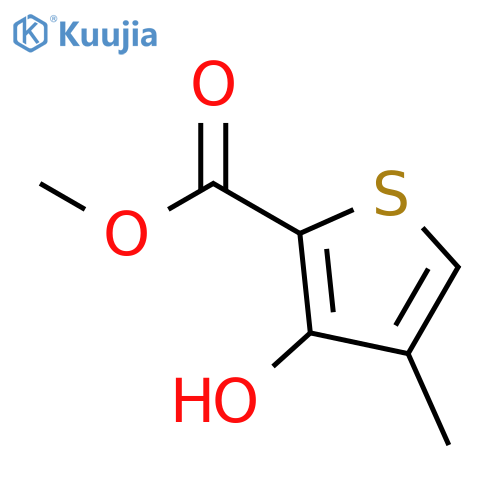 methyl 3-hydroxy-4-methylthiophene-2-carboxylate structure