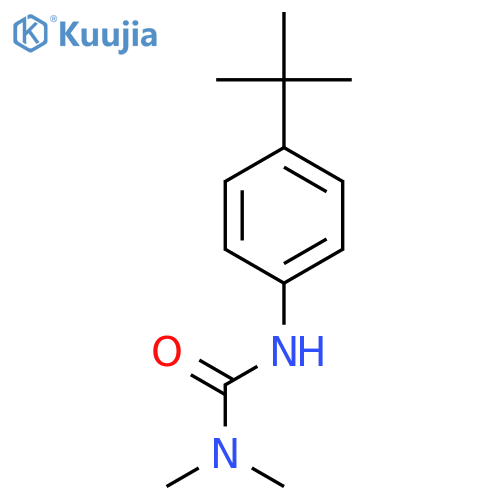 3-(4-tert-butylphenyl)-1,1-dimethylurea structure