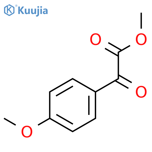 methyl 2-(4-methoxyphenyl)-2-oxoacetate structure