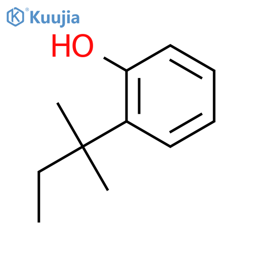 2-(1,1-Dimethylpropyl)phenol structure
