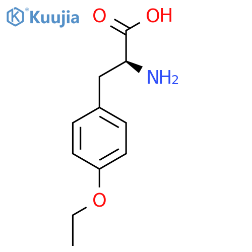 (S)-2-Amino-3-(4-ethoxyphenyl)propanoic acid structure