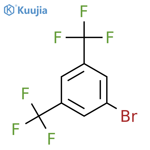1-Bromo-3,5-bis(trifluoromethyl)benzene structure