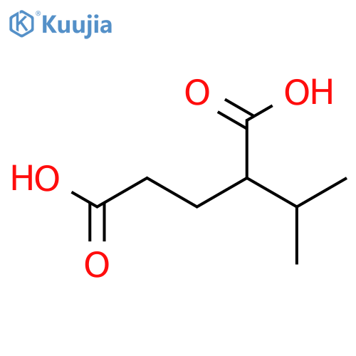 Pentanedioic acid, 2-(1-methylethyl)- structure