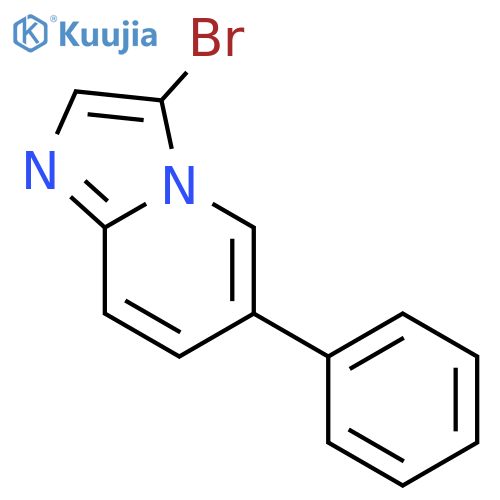 3-Bromo-6-phenylimidazo[1,2-a]pyridine structure