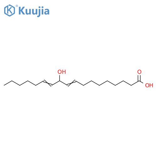 9,12-Octadecadienoic acid, 11-hydroxy- structure