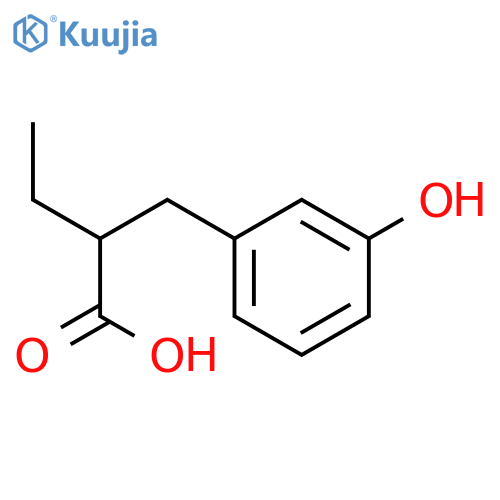 2-(3-Hydroxybenzyl)butyric Acid structure