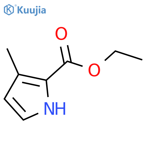 Ethyl 3-methyl-1H-pyrrole-2-carboxylate structure