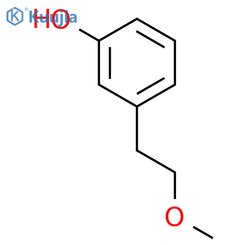 3-(2-Methoxyethyl)phenol structure