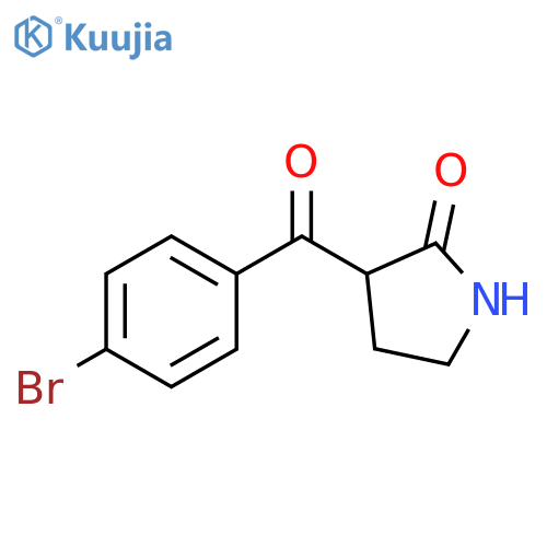 3-(4-Bromobenzoyl)pyrrolidin-2-one structure