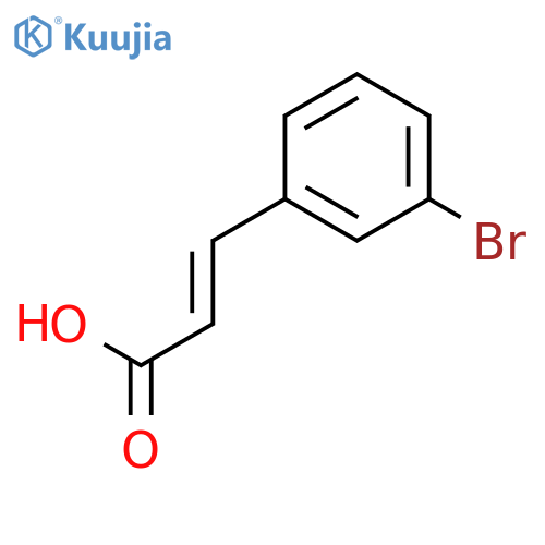 3-Bromocinnamic acid structure