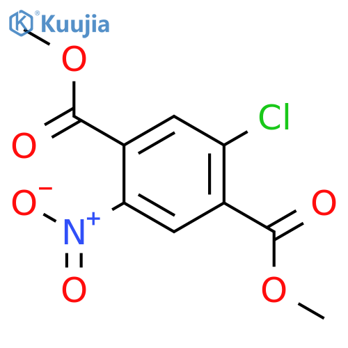 Dimethyl 2-chloro-5-nitroterephthalate structure