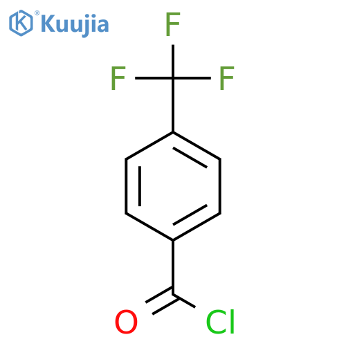 4-(Trifluoromethtyl)benzoyl chloride structure