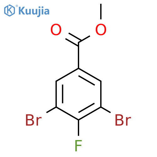 Methyl 3,5-dibromo-4-fluorobenzoate structure